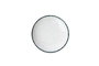 Hermia Juego de vajilla de porcelana 24 piezas Blanco y Negro